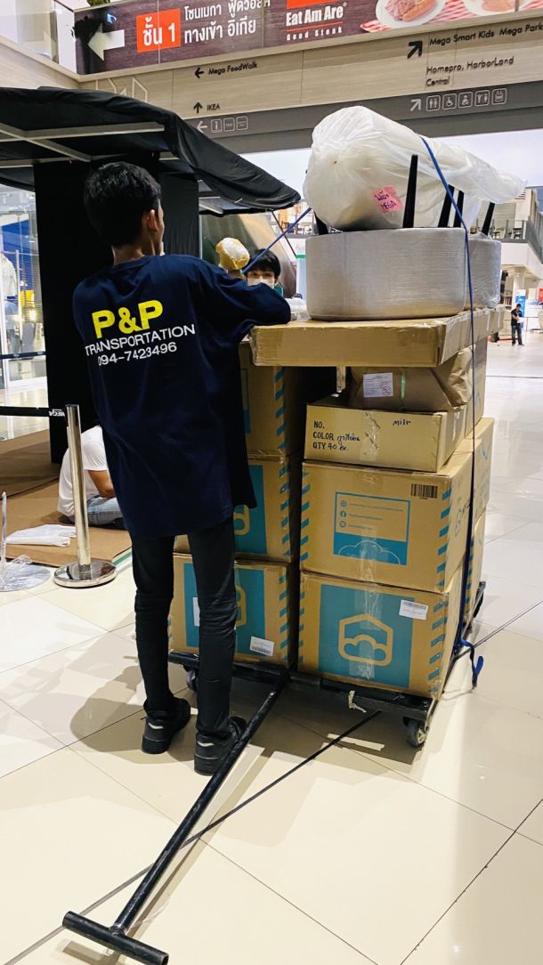 บริการย้ายของงานออกบูธ อีเวนท์